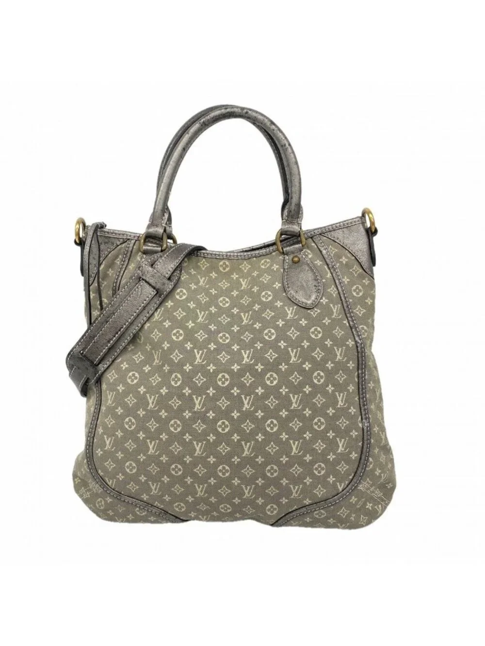 Louis Vuitton Handbag Monogram Mini Lin Besace Angele Platine 2-Way